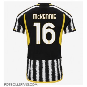 Juventus Weston McKennie #16 Replika Hemmatröja 2023-24 Kortärmad